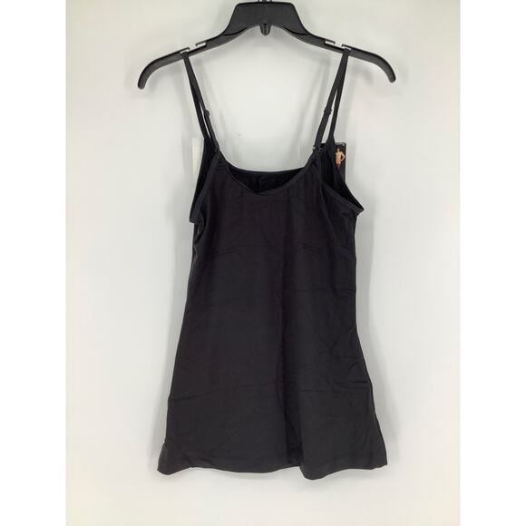 Maidenform Women's XL Black Tummy Control Cami Long Tank Top Shapewear G32-6 - Picture 8 of 10